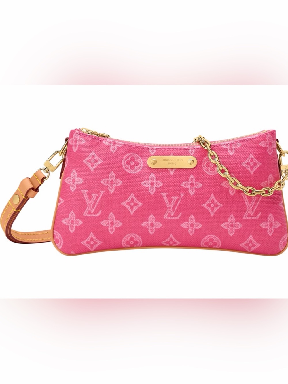 Louis Vuitton Monogram Origine Liv Pochette Rose Ruban Pink